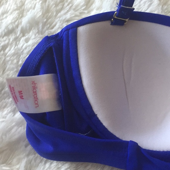 Xhilaration royal blue bikini top - Picture 4 of 4